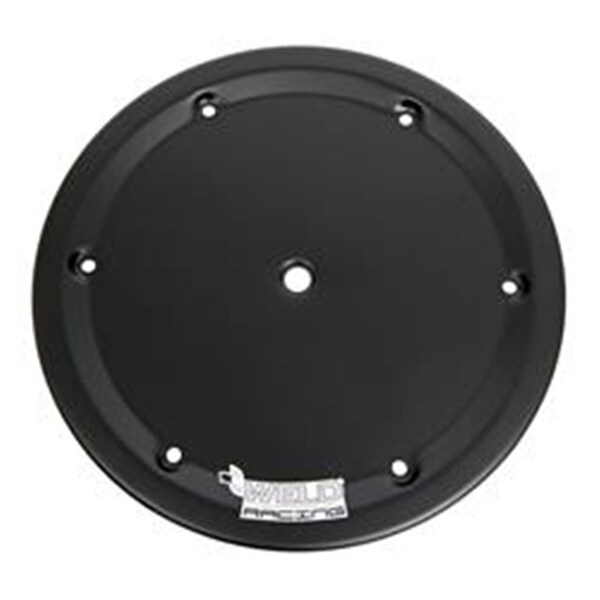 Weld Racing New Style 6-Hole Replacement Mud Cover, Black WELP650B-4514A-6 - main